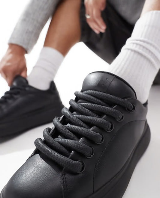 SHOES BERSHKA NOIR