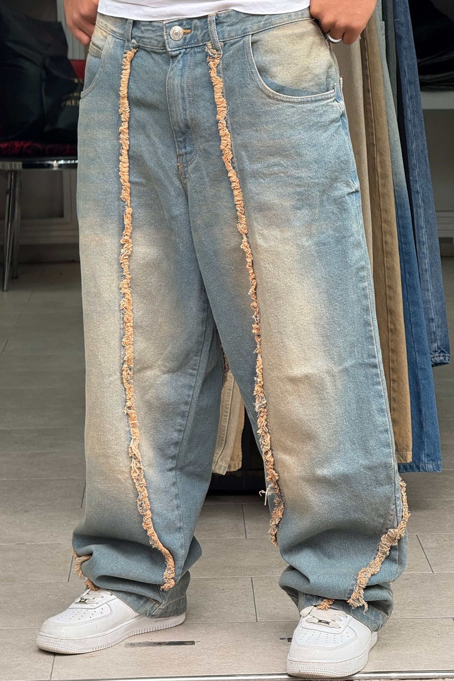 BAGGY JEANS STORM V3 DIRTY CLAIR