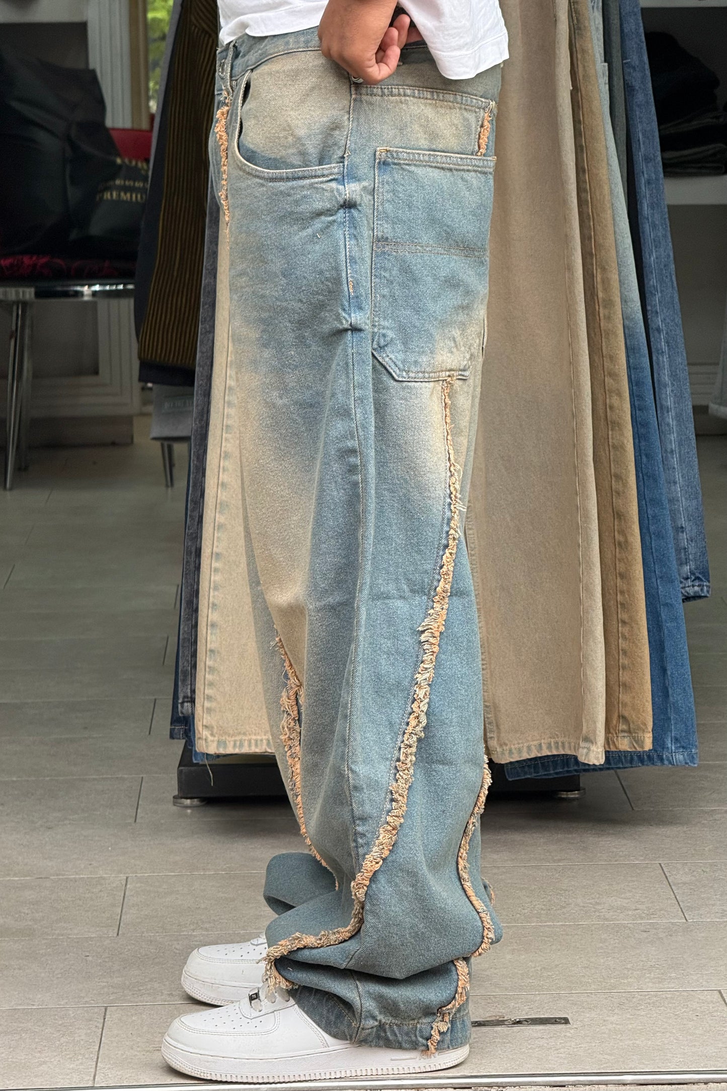 BAGGY JEANS STORM V3 DIRTY CLAIR