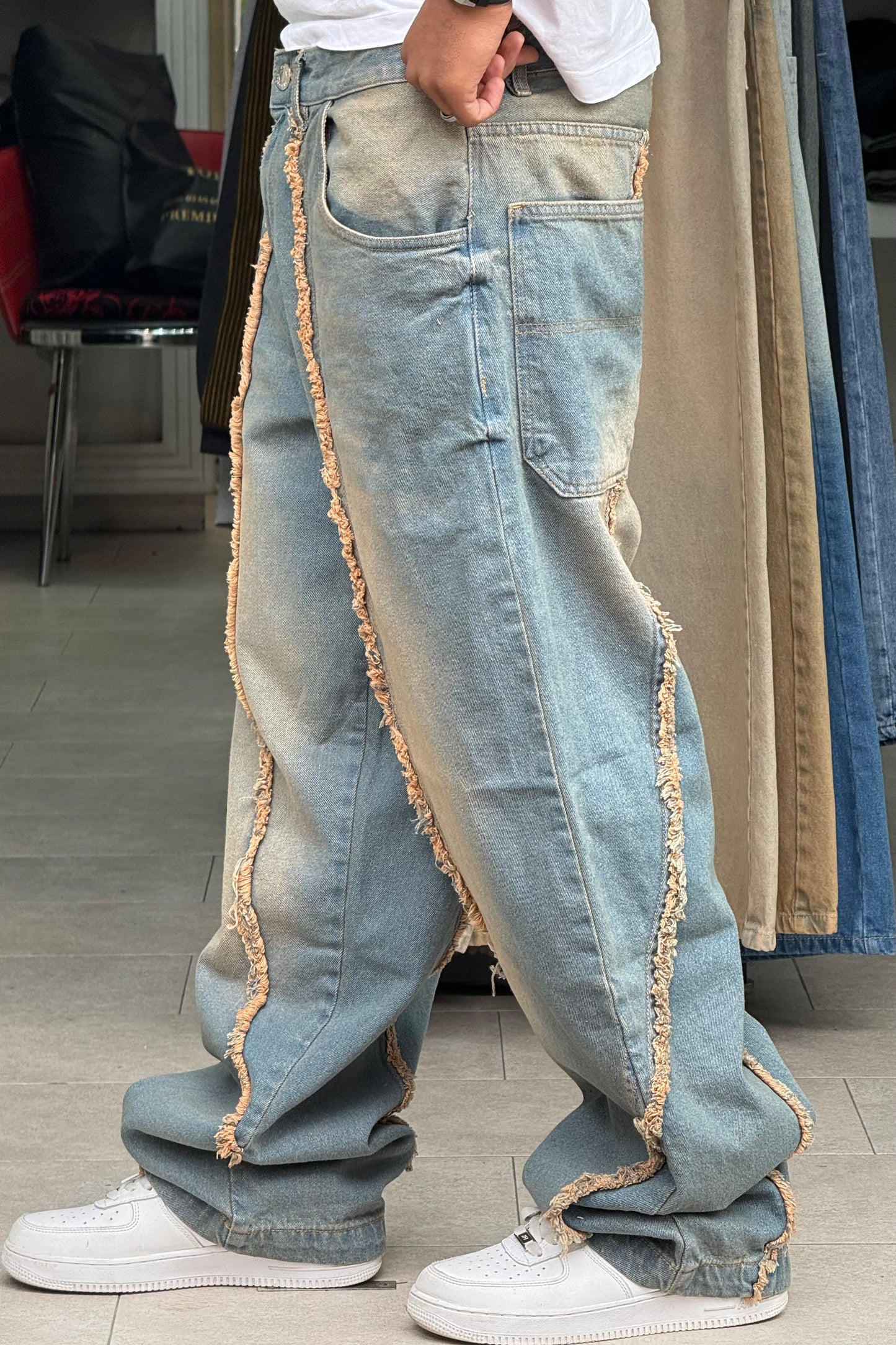 BAGGY JEANS STORM V3 DIRTY CLAIR