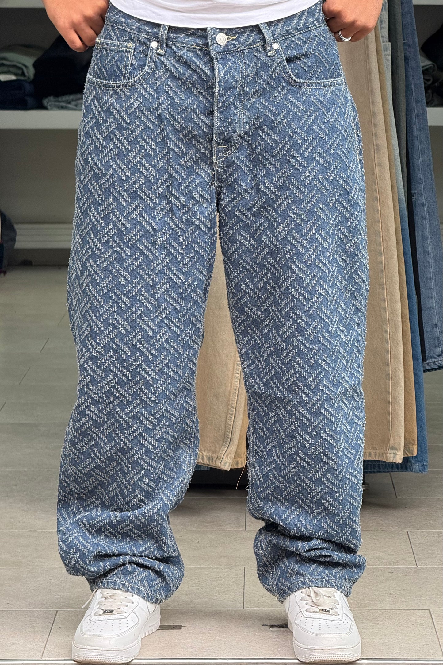 BAGGY JEANS LASER DIRTY