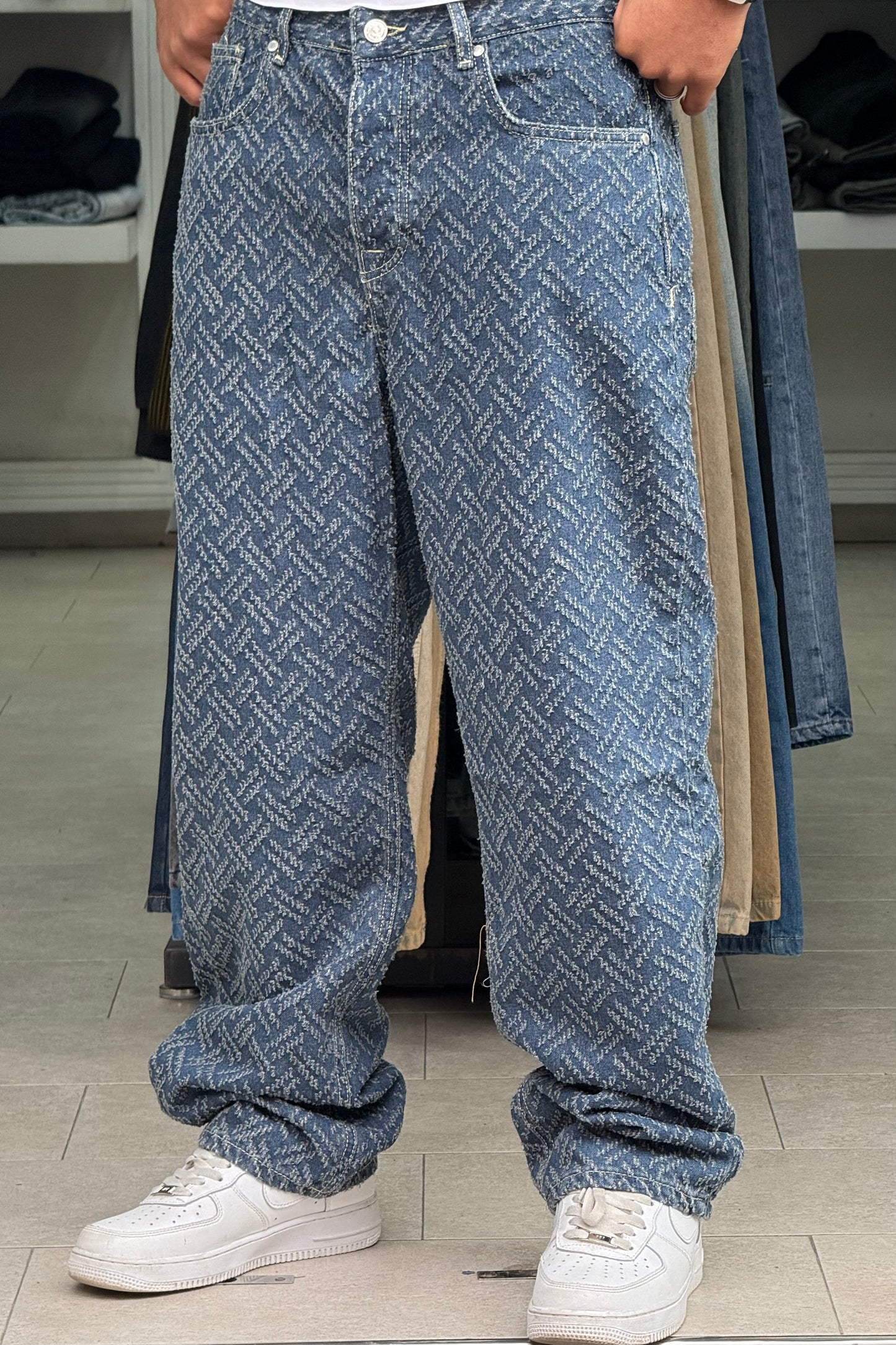 BAGGY JEANS LASER DIRTY