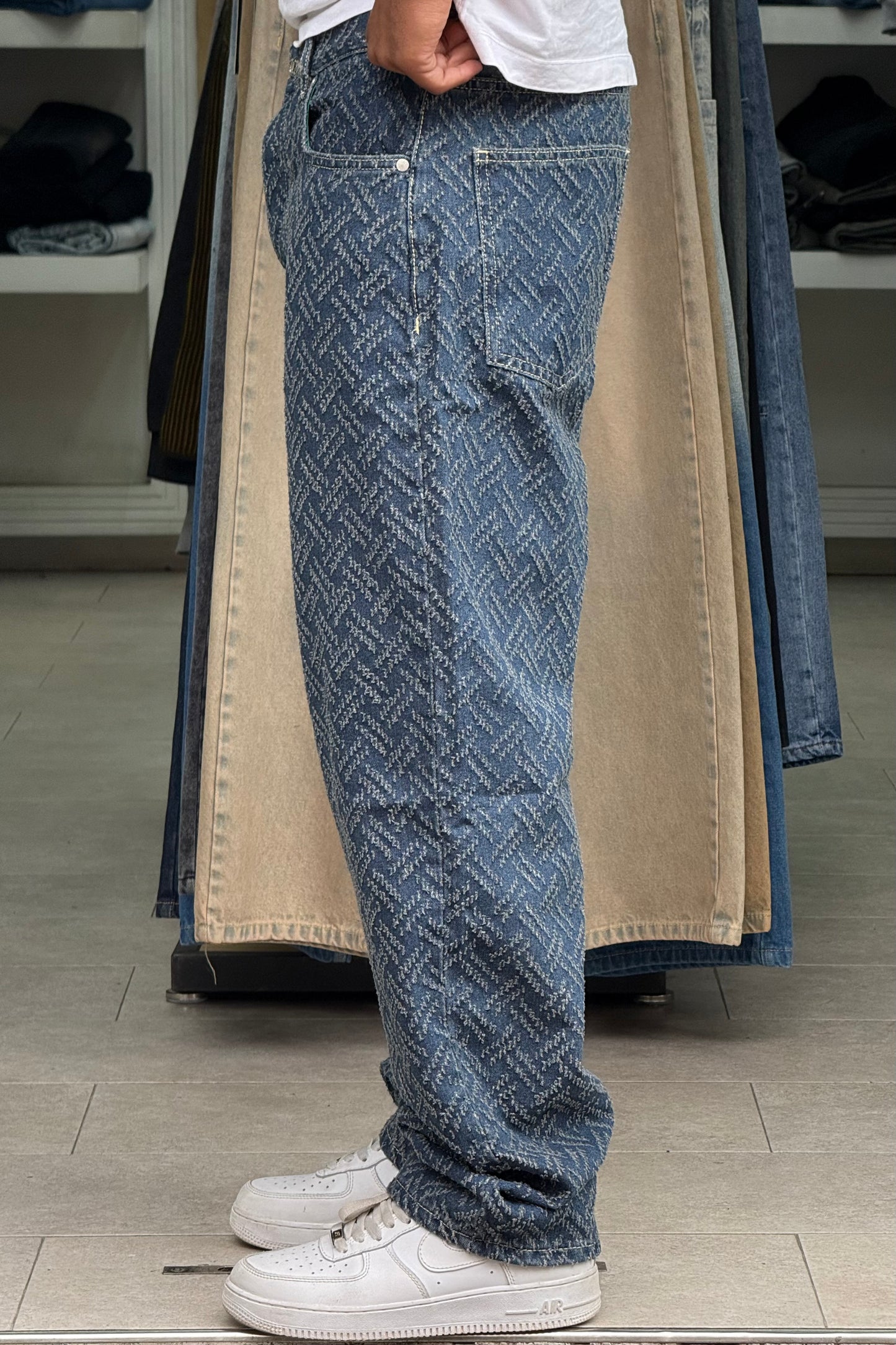 BAGGY JEANS LASER DIRTY