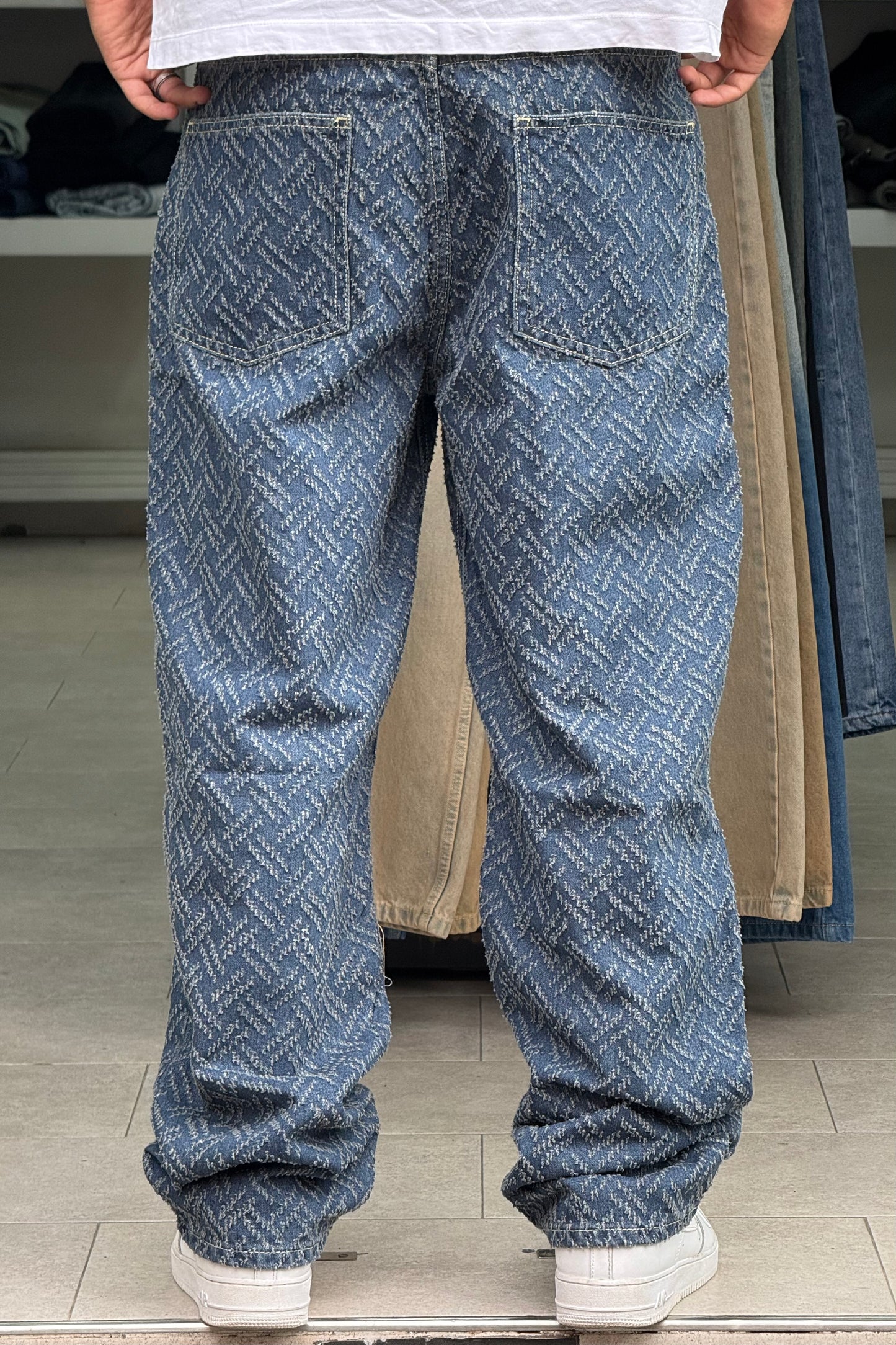 BAGGY JEANS LASER DIRTY