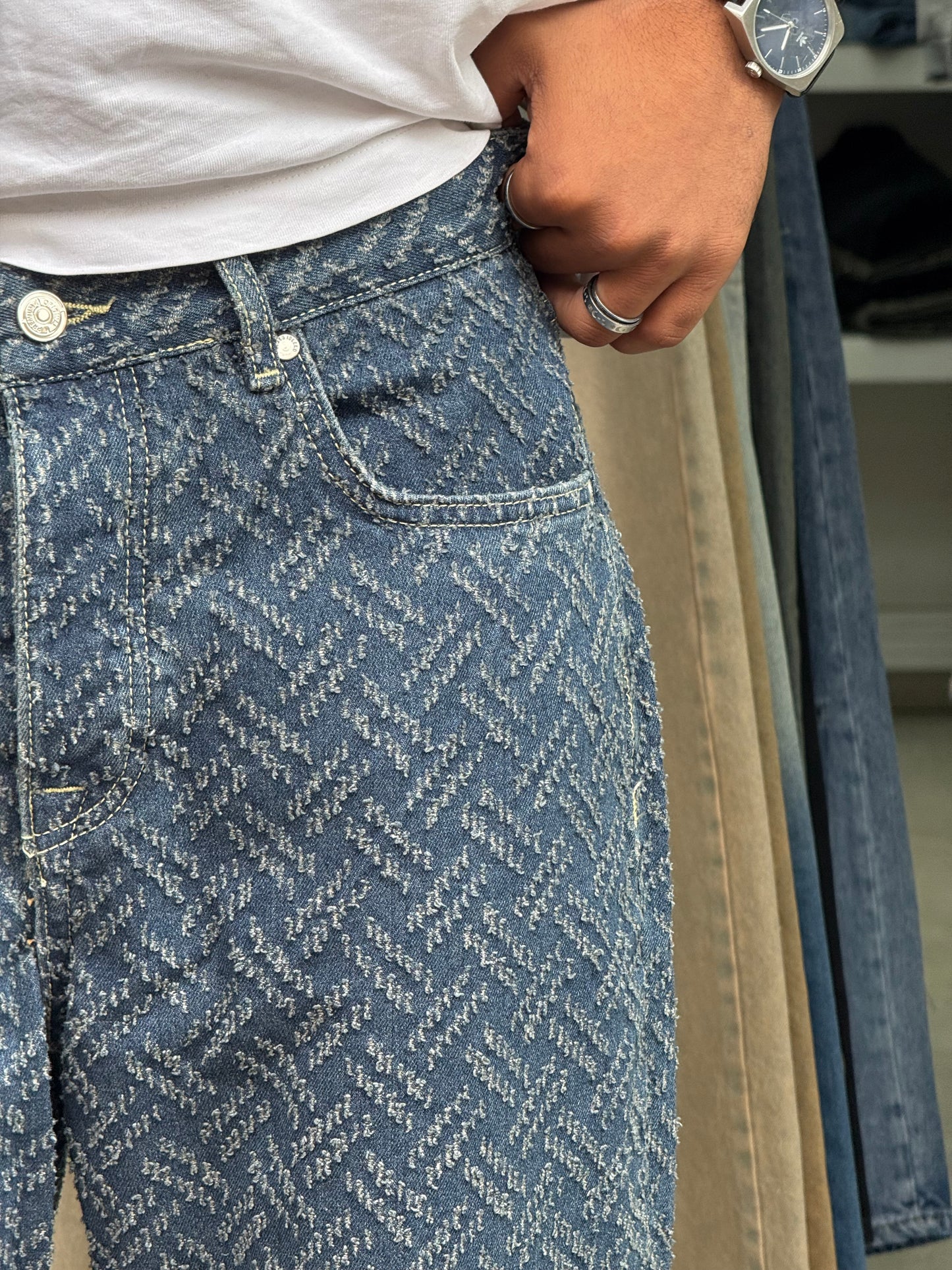 BAGGY JEANS LASER DIRTY