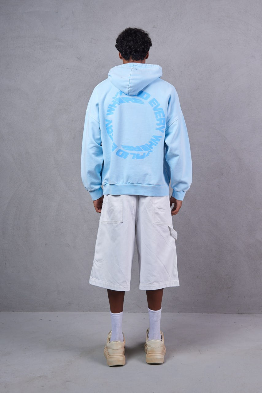 HOODIES EVRY WHERE BLUE 2505