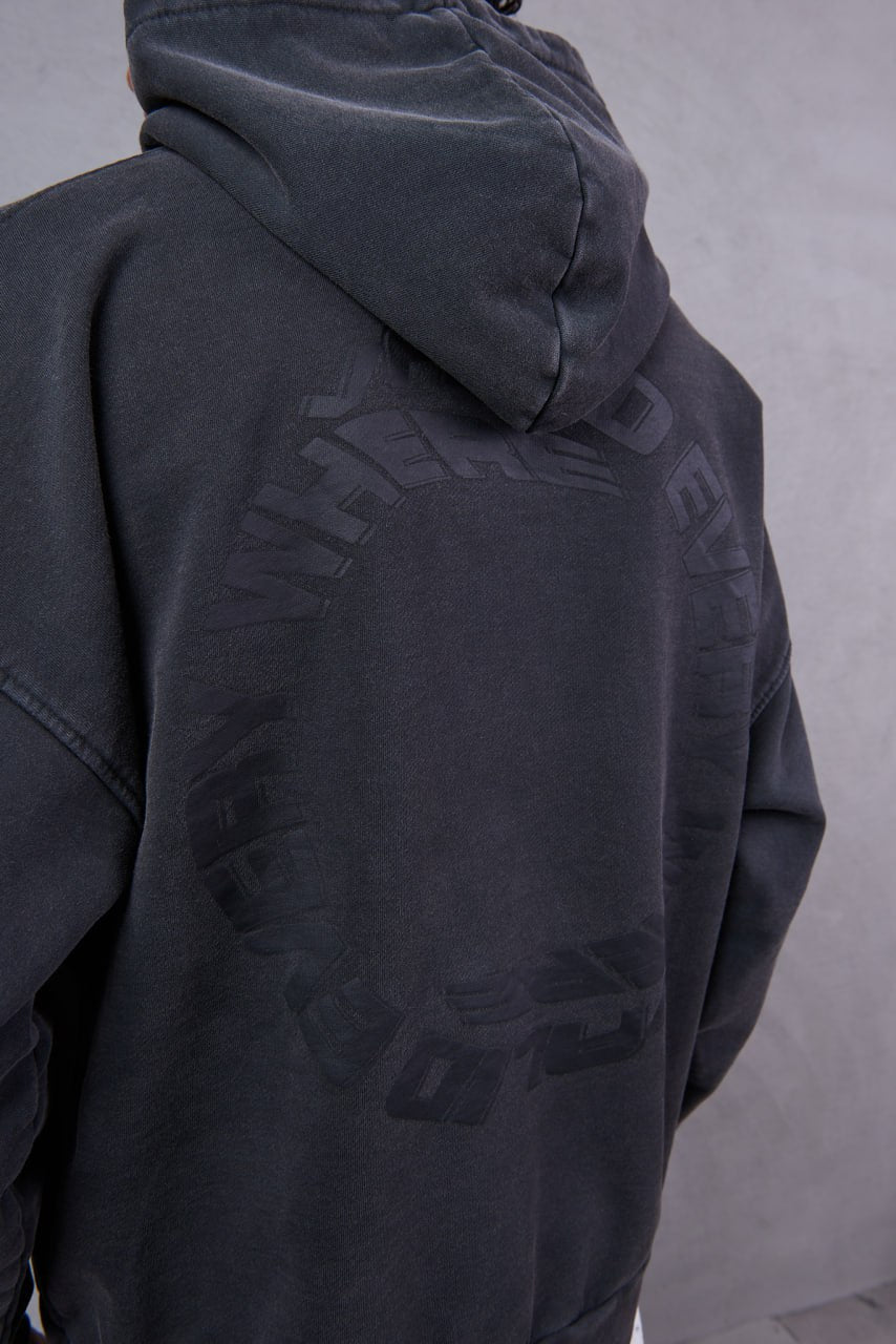 HOODIES EVRY WHERE BLACK 2505