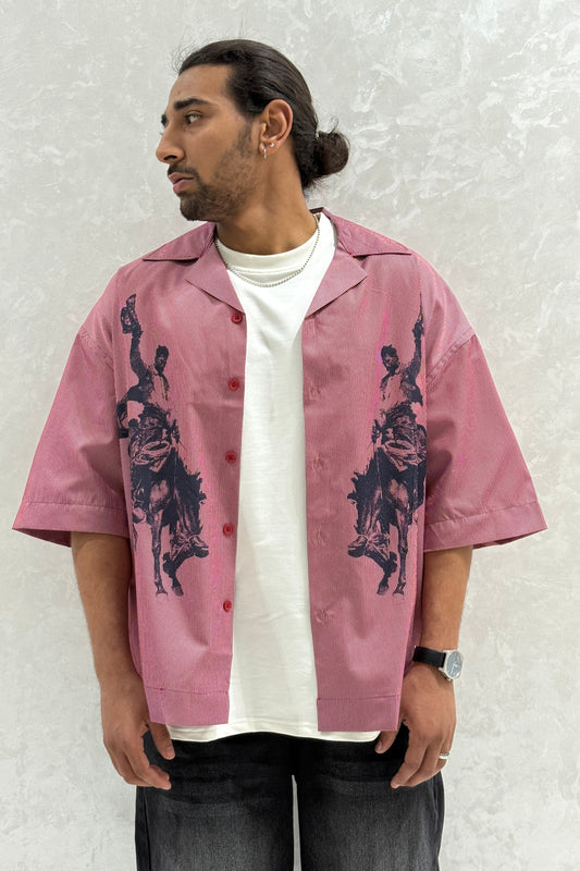 CHEMISE GRJ ROUGE