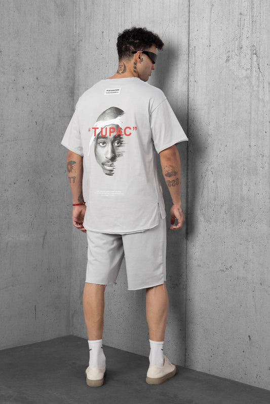 ENSEMBLE OVERSIZE TUPAC GRIS