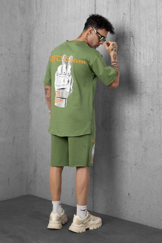 ENSEMBLE OVERSIZE PEACE VERT