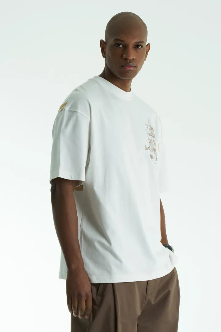 T-SHIRT SW I HAVE NOTHING WHITE 5068