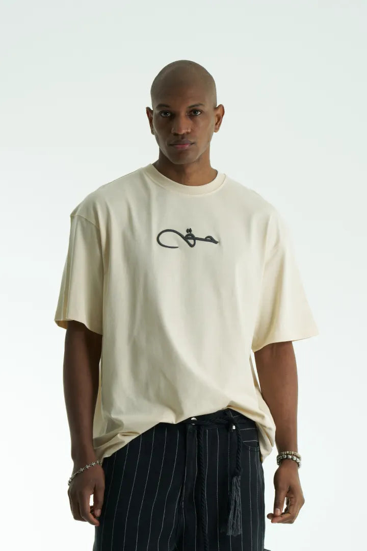 T-SHIRT SW BEIGE حق 5053