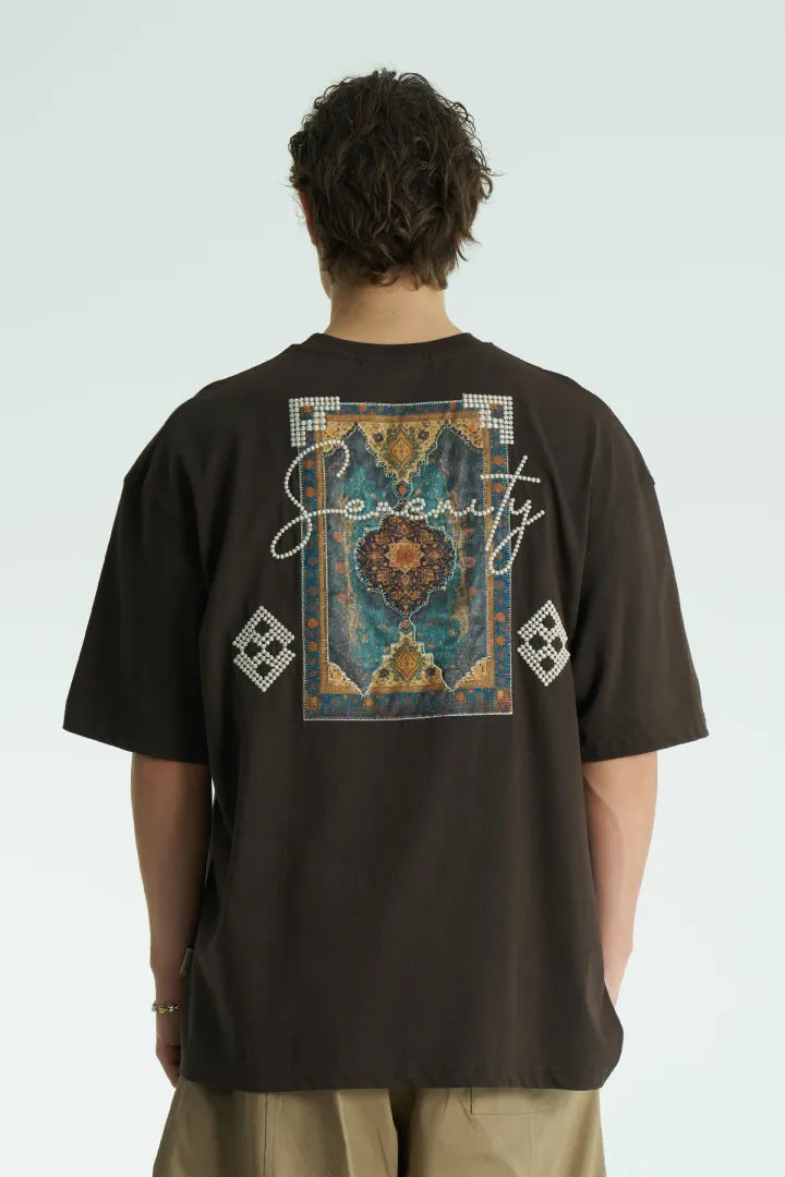 T-SHIRT SW SEVENTY BROWN 5099