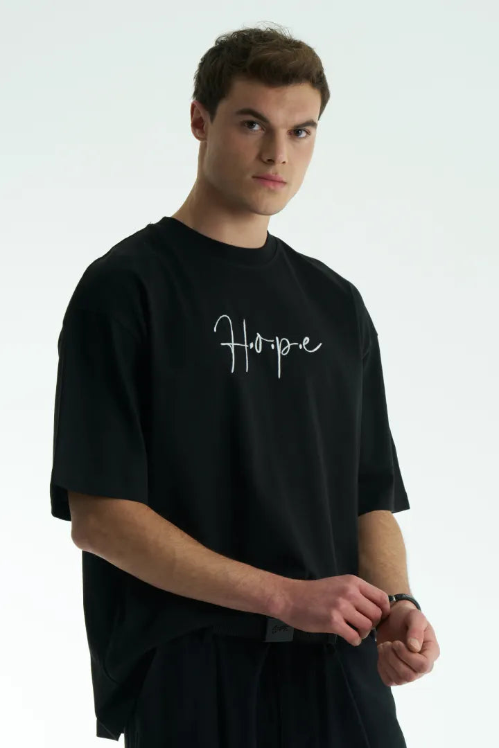 T-SHIRT SW HOPE BLACK 5064