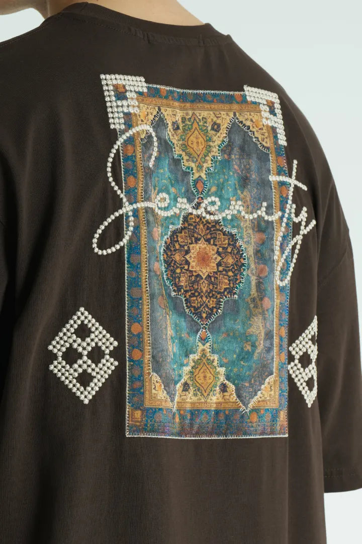 T-SHIRT SW SEVENTY BROWN 5099