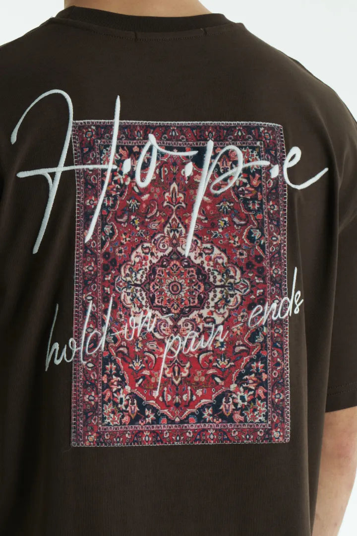 T-SHIRT SW HOPE BROWN 5064