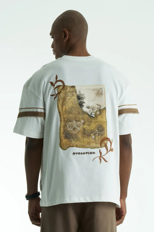 T-SHIRT SW EVOULUTION WHITE 5072