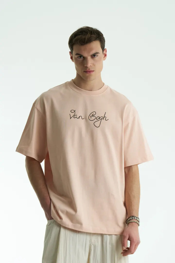 T-SHIRT SW VAN GOGH PINK 5060