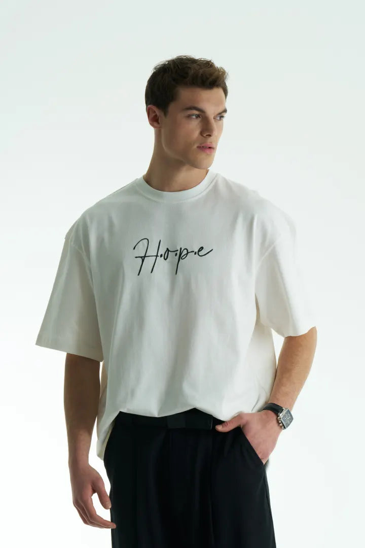T-SHIRT SW HOPE WHITE 5064