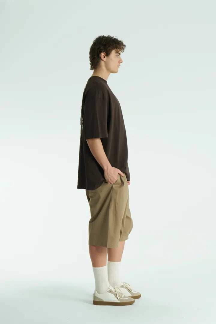 T-SHIRT SW SEVENTY BROWN 5099