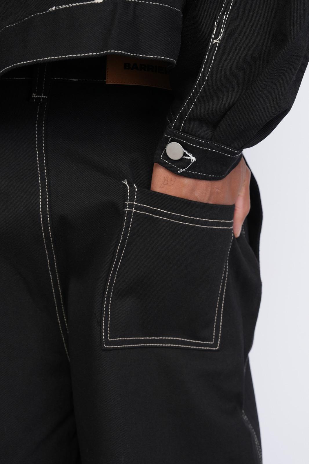 ENSEMBLE CROP BLACK 90-03