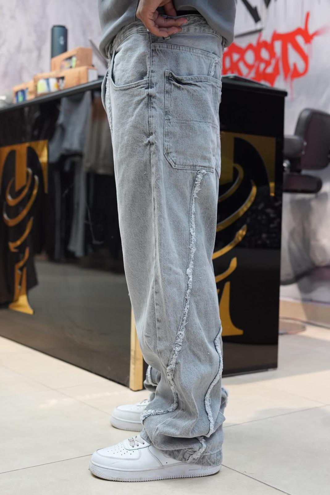 BAGGY JEANS STORM V3 GREY