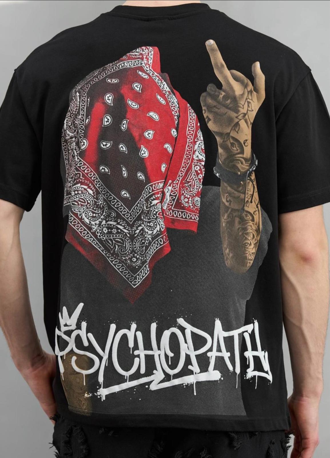 T-SHIRT EK PSYCHOPATH BLACK