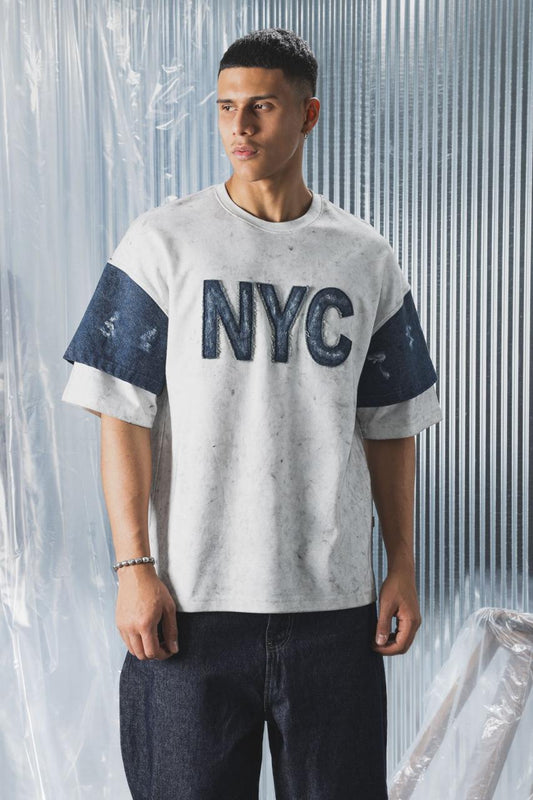 T-SHIRT ES NYC WHITE E71-119