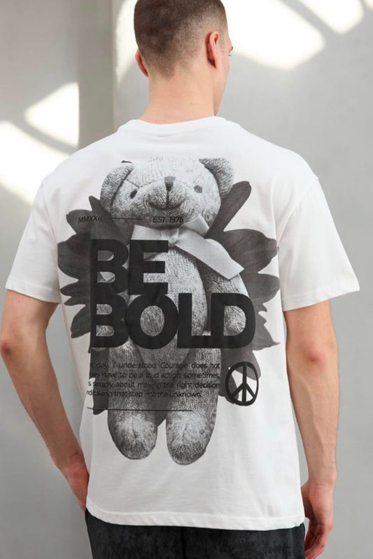 T-SHIRT EK BE BOLD WHITE