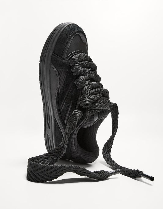 SNEAKERS SKATE BLACK BERSHKA ORIGINAL