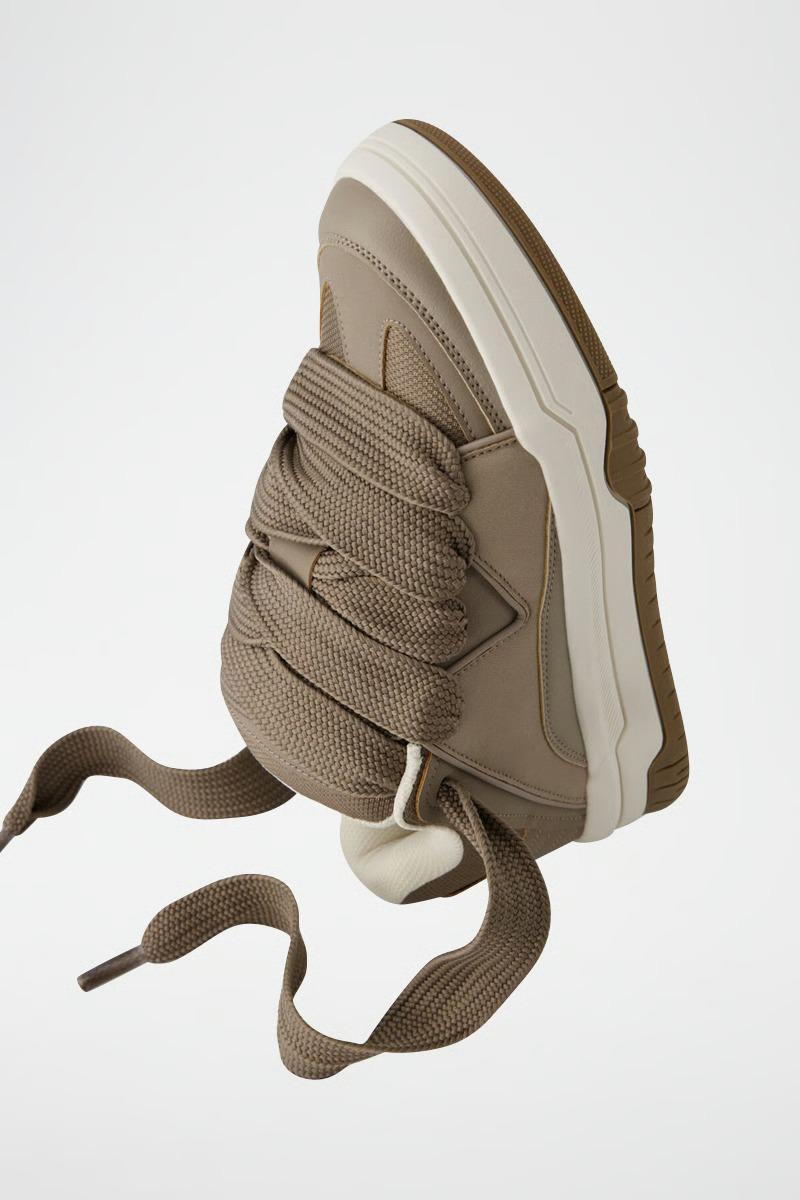 SNEAKERS SKATE BROWN BERSHKA ORIGINAL