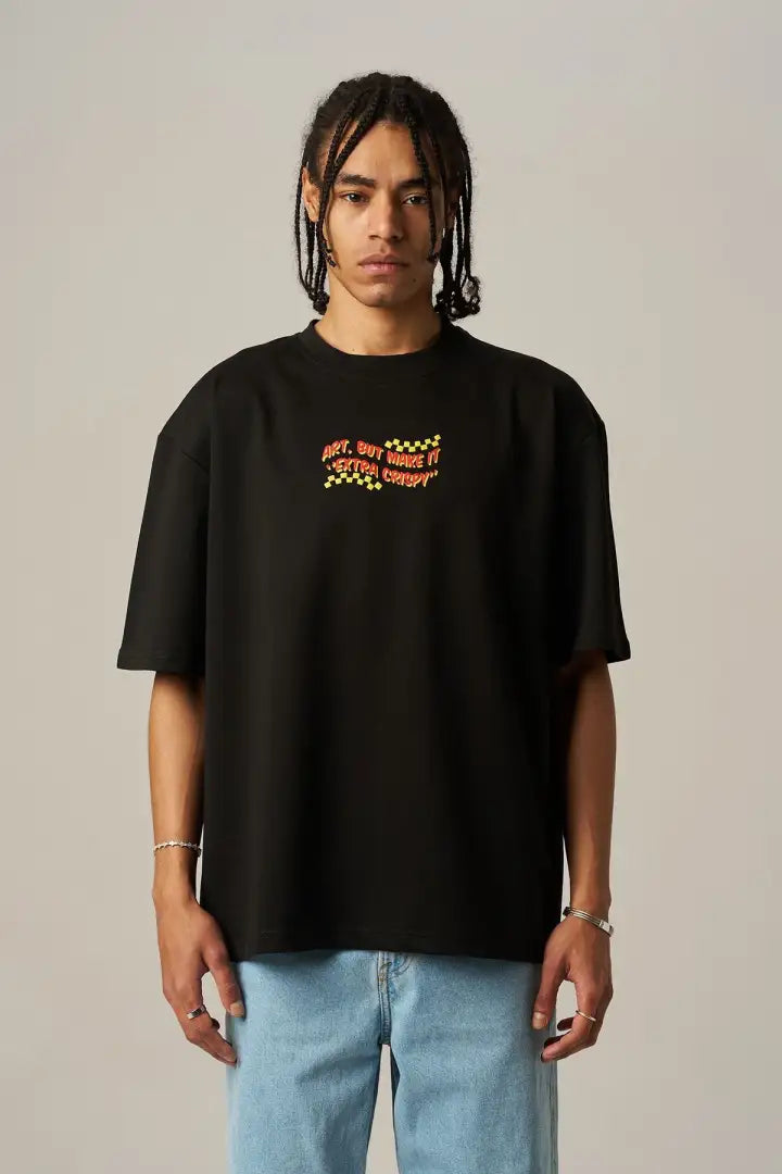 T-SHIRT BU BLACK T-20