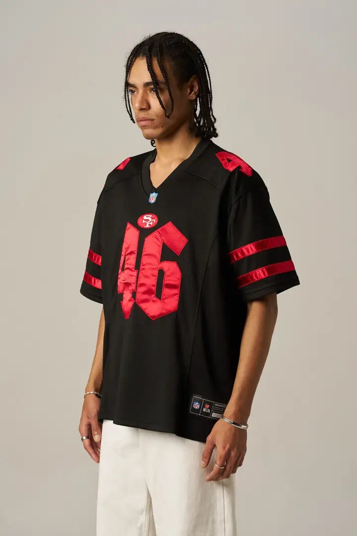 JERSEY NFL 46 BLACK F-08