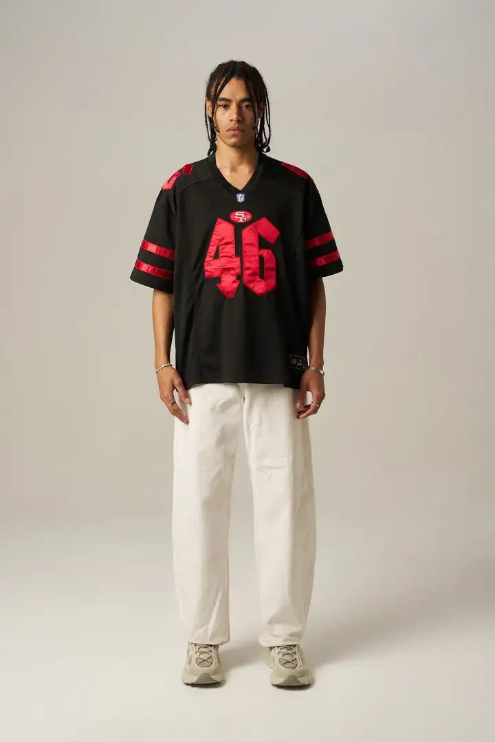 JERSEY NFL 46 BLACK F-08