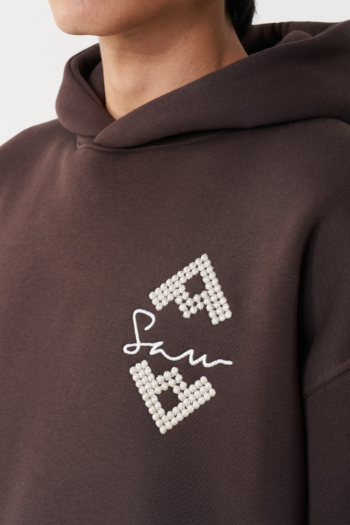 HOODIES SW BROWN 5216
