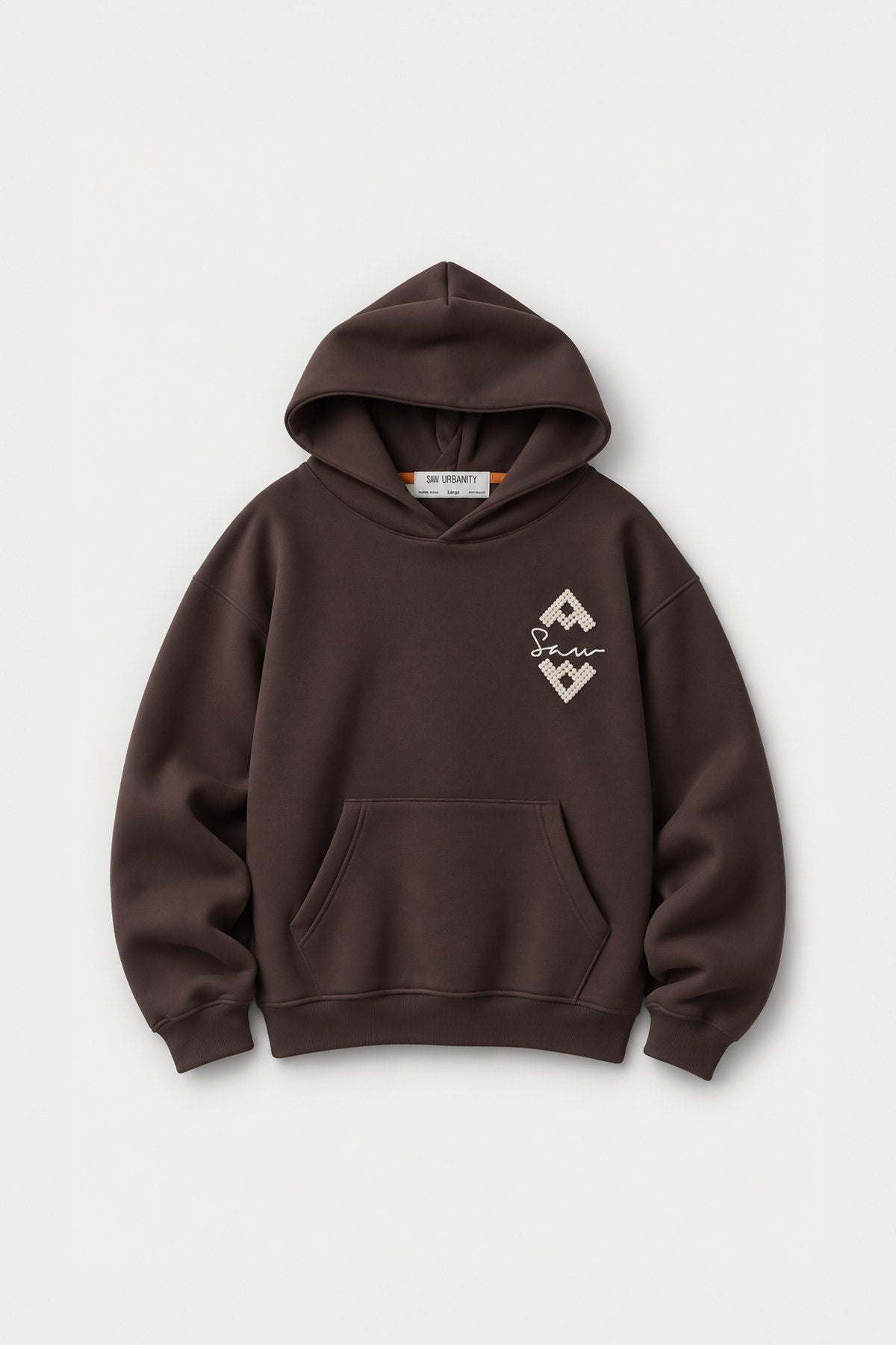 HOODIES SW BROWN 5216