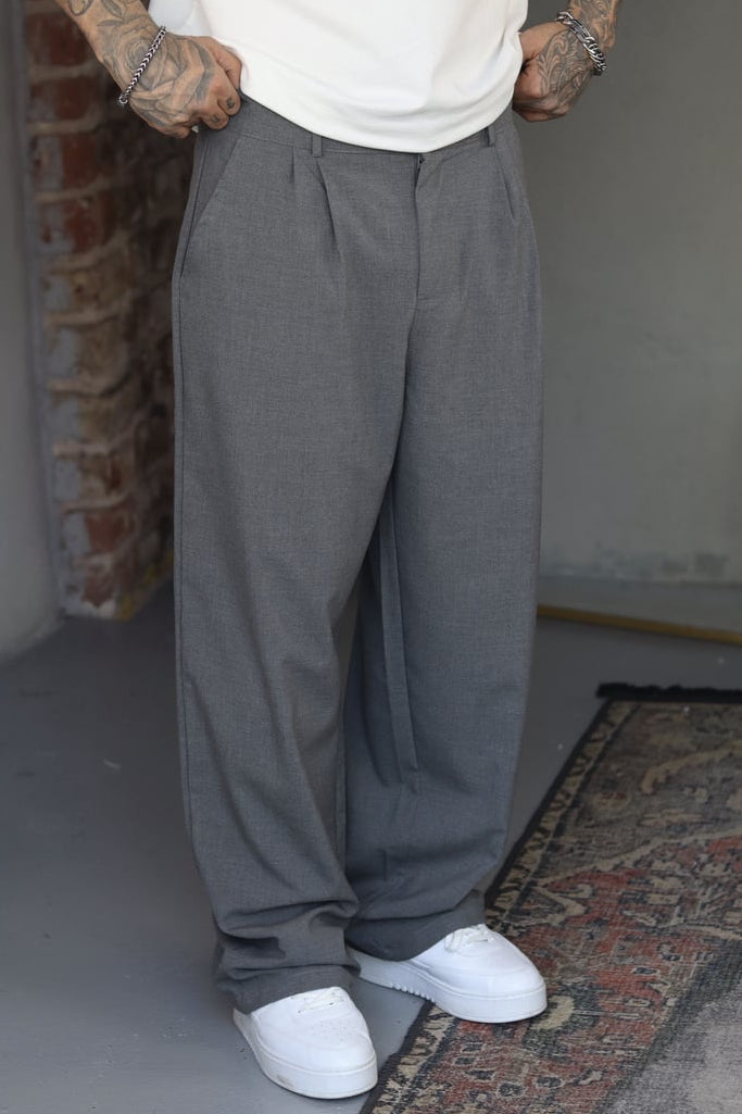 PANTALON CLASSE OVERSIZE GREY 40-09-2