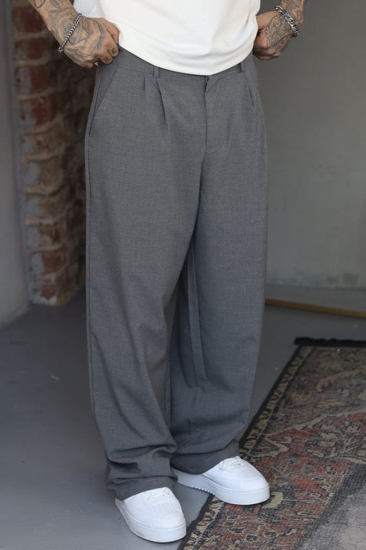 PANTALON CLASSE OVERSIZE GREY 40-09-2