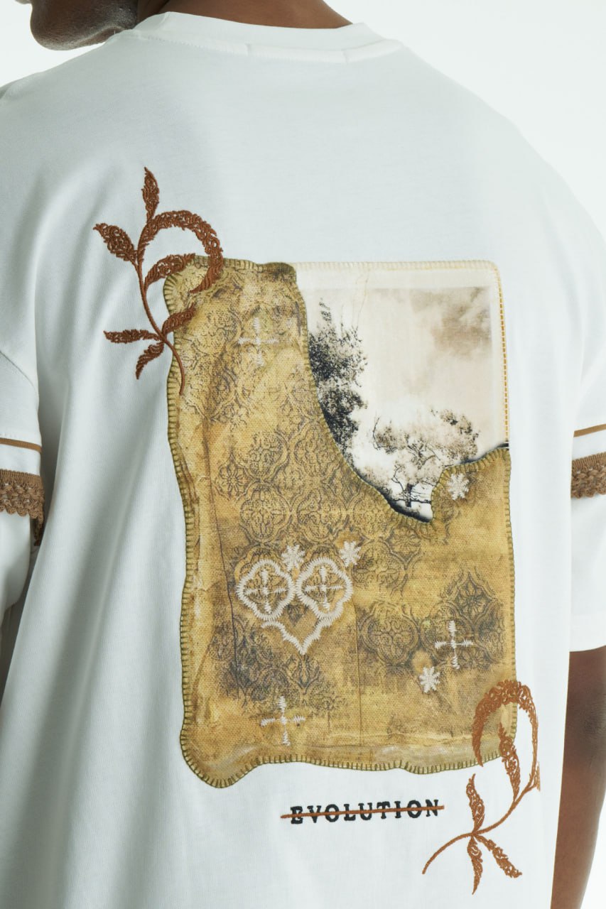 T-SHIRT SW EVOULUTION WHITE 5072