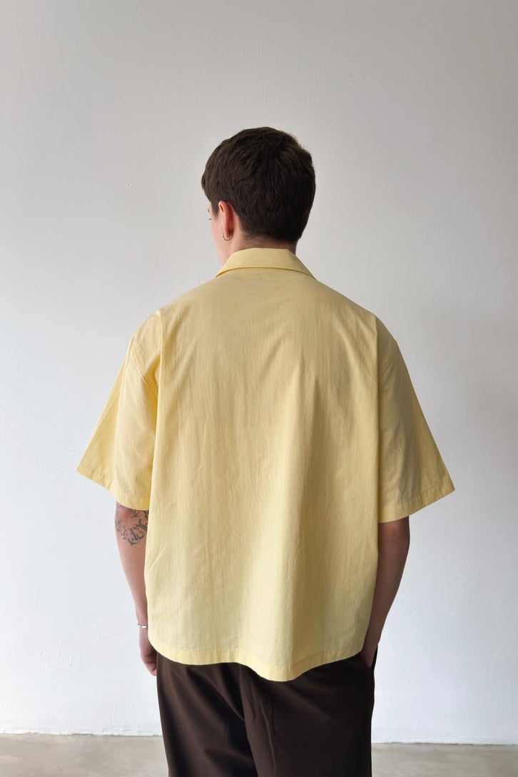 CHEMISE CROP BR YELLOW 10-216