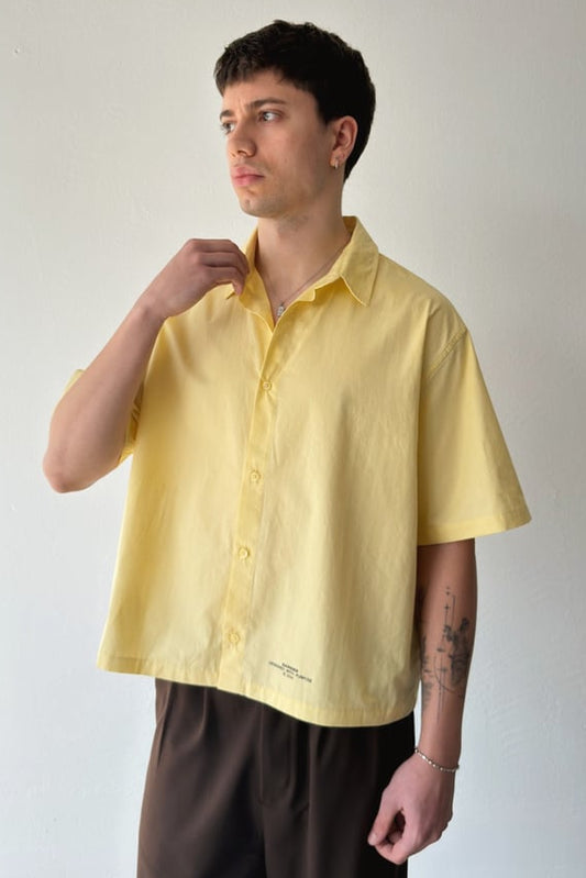 CHEMISE CROP BR YELLOW 10-216
