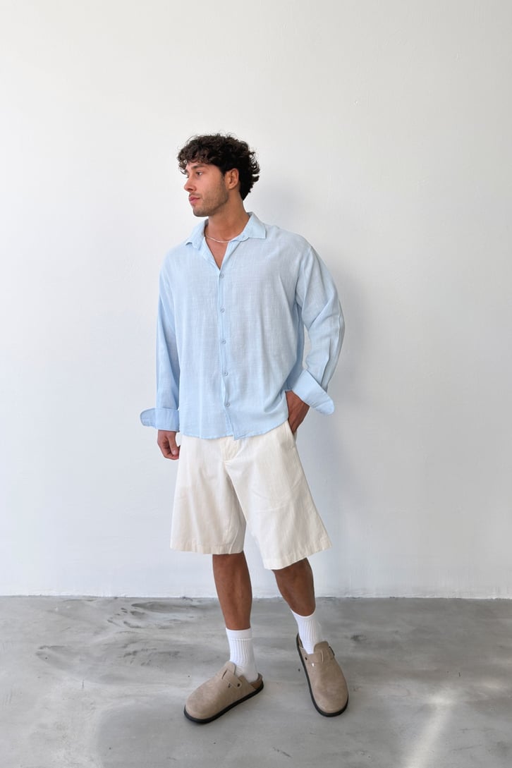 CHEMISE VM ICE BLUE V40-100