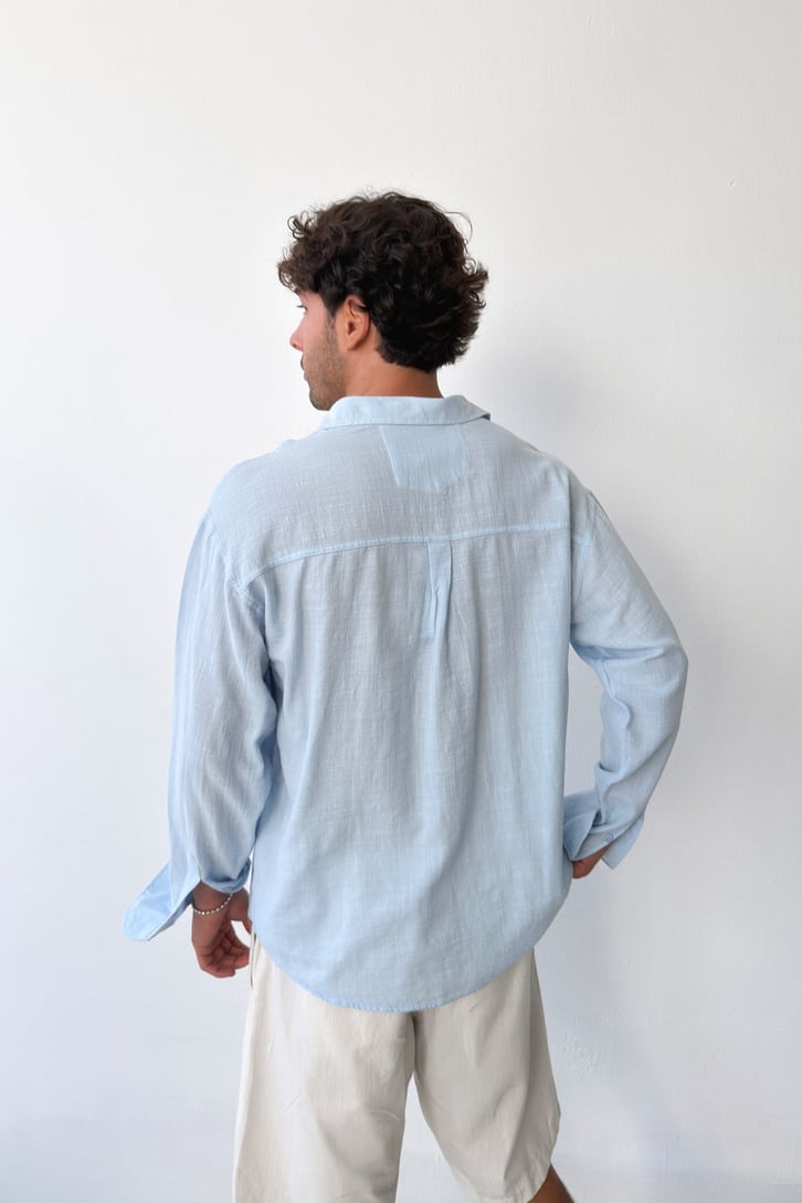 CHEMISE VM ICE BLUE V40-100
