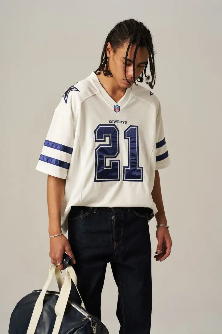 JERSEY NFL 21 WHITE F-07