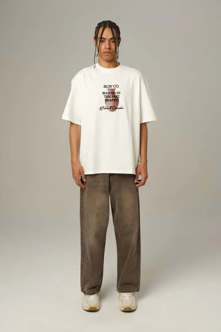 T-SHIRT BU WHITE T-44