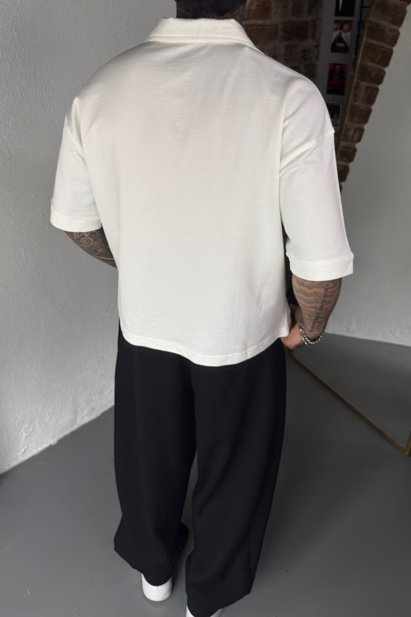 POLO CROP BR WHITE 20-216