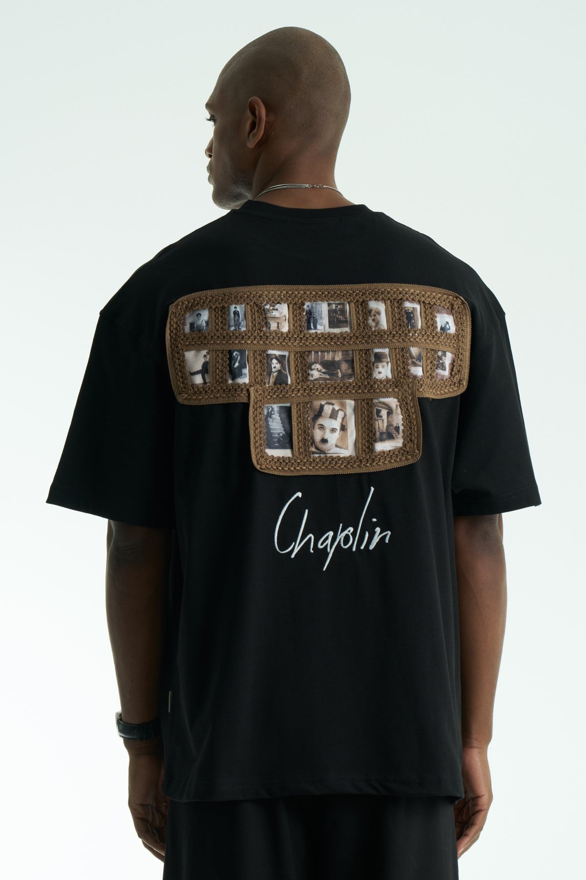 T-SHIRT SW CHAPLIN BLACK 5066