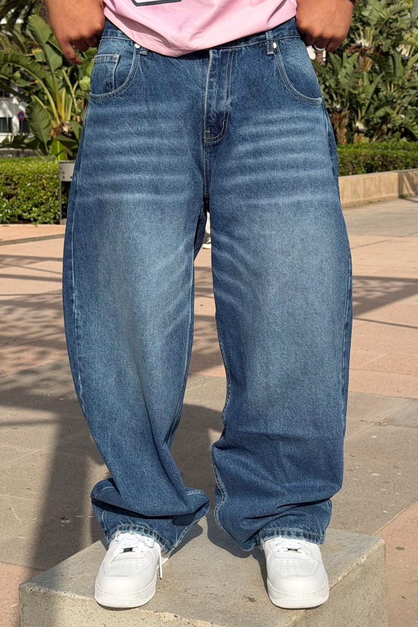 SUPPER BAGGY JEANS TORNADO STYLE BLEU
