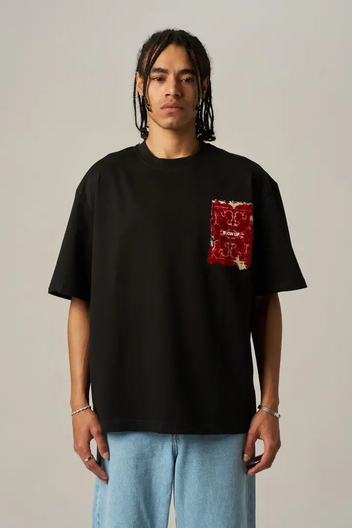 T-SHIRT BU BLACK T-19