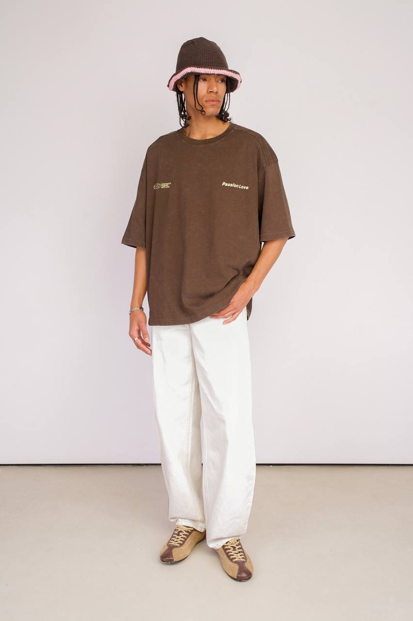 T-SHIRT BR PASSION LOVE BROWN 20-208